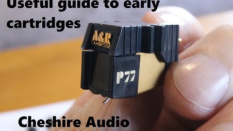 Original Rega Planar 2, 3 cartridge history and replacement suggestions