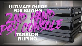 (Tagalog/Filipino) Ultimate Guide For Buying 2nd Hand PS4 Console