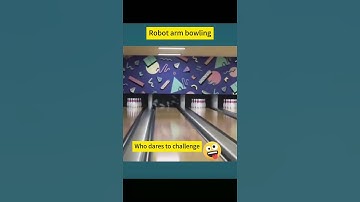 Robot arm bowling #machine #servo #robot #servodrive #automation