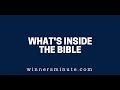 What’s Inside the Bible | The Winner's Minute With Mac Hammond