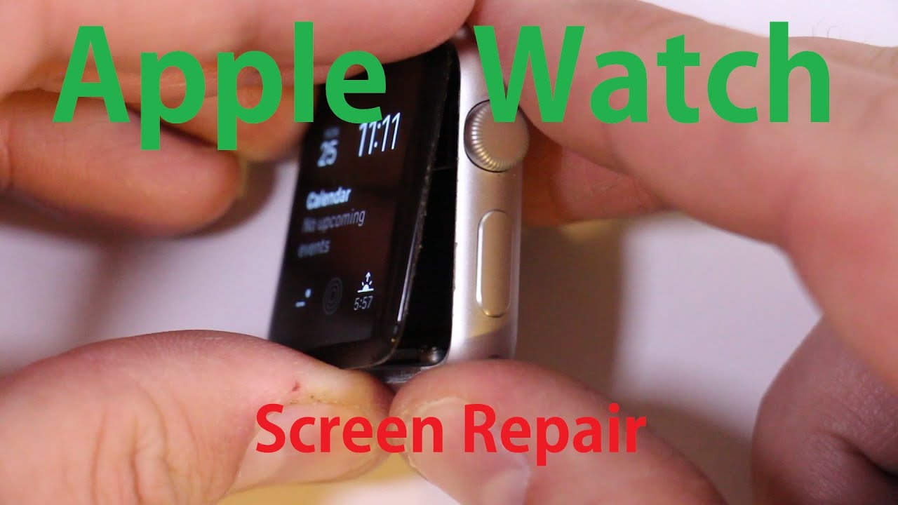 Apple Watch Screen Fix And Battery Replacement Repair Video 2017-01-23