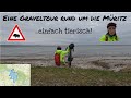 Graveltour rund um die Müritz mit Flucht vor Wildschweinen 🐗