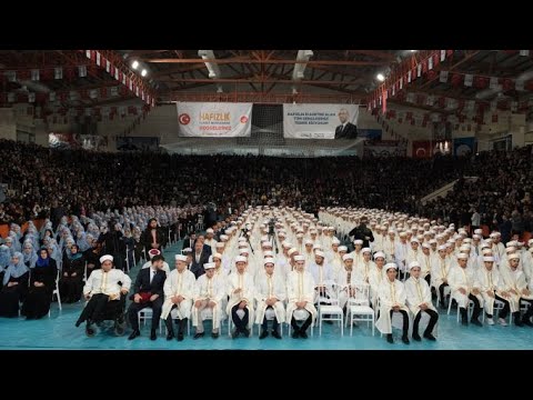 KAHRAMANMARAŞ İL MÜFTÜLÜĞÜ 600 HAFIZIMIZN İCAZET MERASİMİ