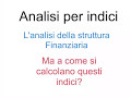 Analisi finanziaria con indici -02-