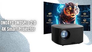 ONOAYO ONO5Pro 2.0 Review | 3000 ANSI 4K Outdoor Projector with 40W Dolby Audio!