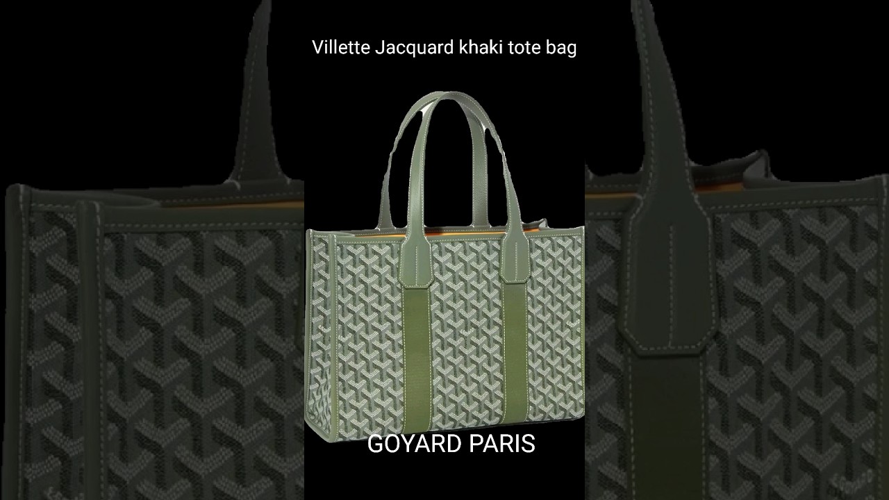 GoyardGang Gabbing - New Limited Edition Khaki Villette Tote - Goyard Guru  Here for you 