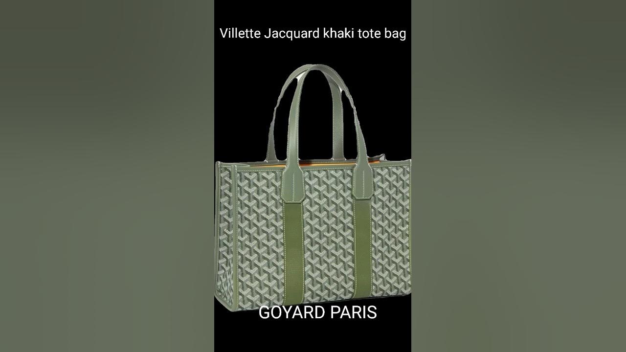 SWEAT La Maison GOYARD PARIS: Villette Jacquard khaki tote bag#fashion#style#@Tylaofficial  #shorts 