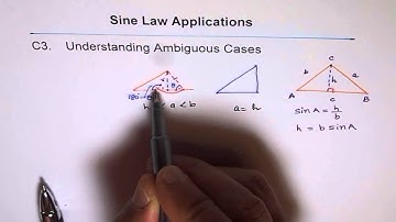 Ambiguous Cases of Triangles SSA C3