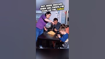 she forced them to eat unhealthy food😲 #shorts #mother #father #kids