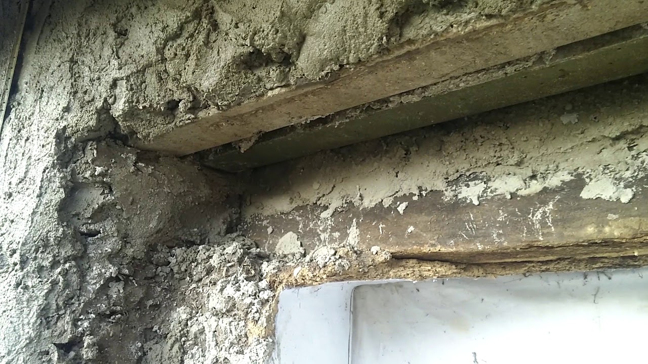 Ремонт саманного дома своими руками Часть 12