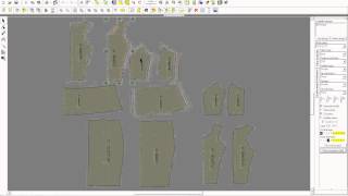 Export file DXF/AAMA in Gemini Pattern Editor