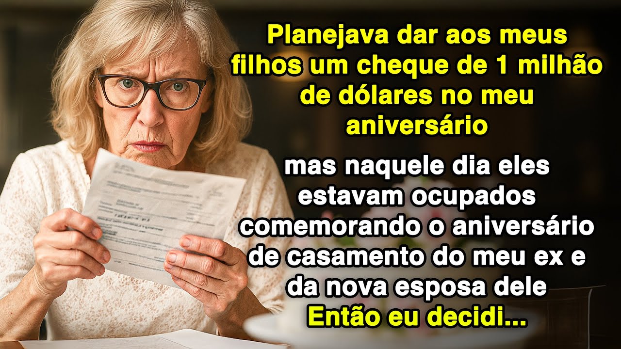 No meu aniversário eles foram pro do meu ex. O que fiz com os €1 milhão vai chocar você!