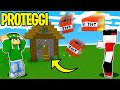 PROTEGGI La CASA Dalla PIOGGIA Di TNT Su MINECRAFT