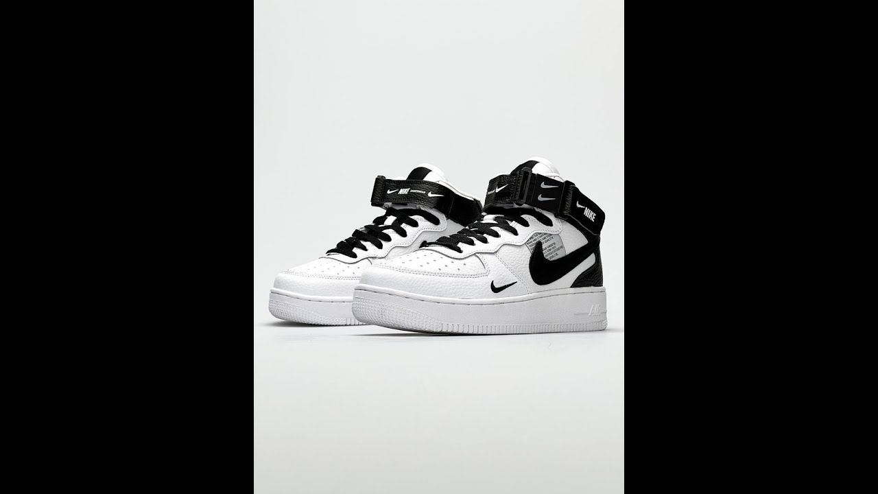 Женские кроссовки Nike Air Force 1 High Utility White Black