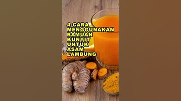 4 Cara Menggunakan Ramuan Kunyit Untuk Asam Lambung #ekoazis