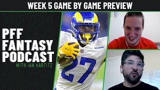 Week 5 game by game preview | PFF