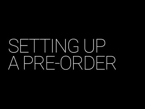 Setting Up a Pre-Order on TuneCore (Tutorial)