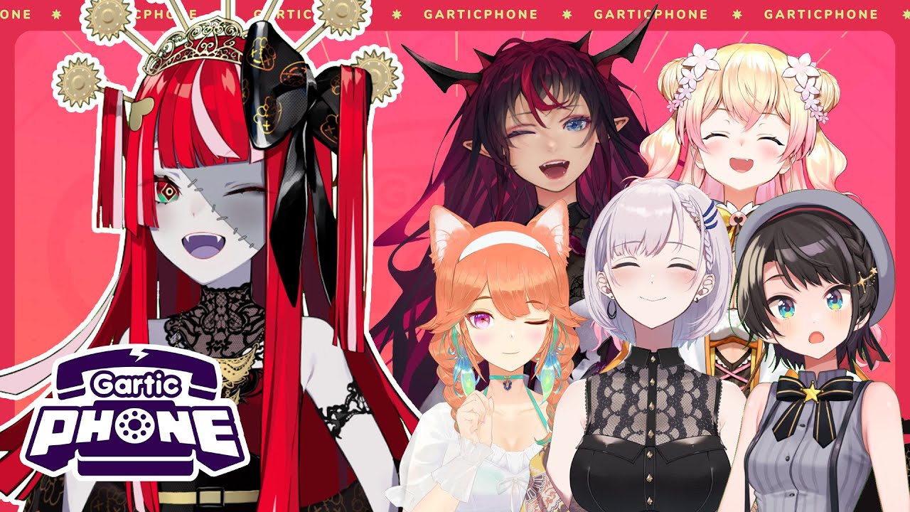 【GARTIC PHONE】DRAWING WITH THE GANG【Hololive Indonesia 2nd Gen】