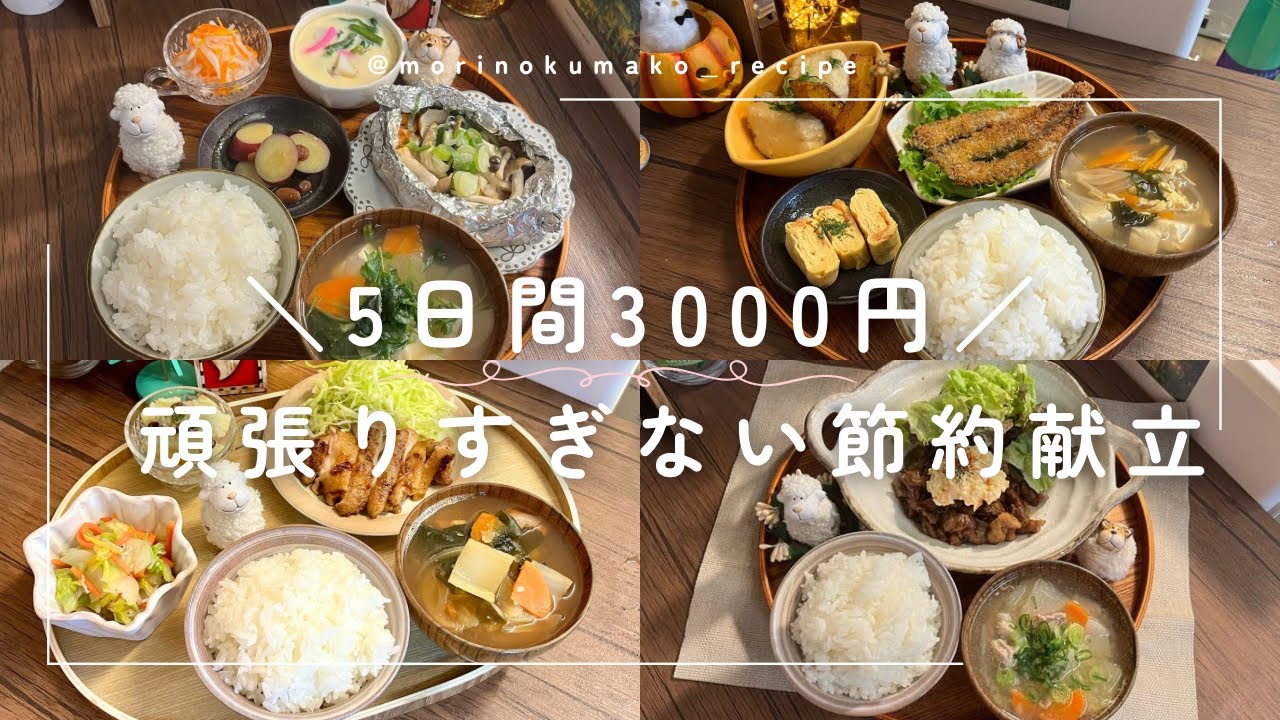 【二人暮らしの晩ごはん】1日約500円|晩ごはん記録|食費月1.5万円