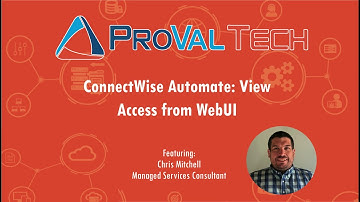 ConnectWise Control: View Access From Automate WebUI