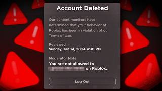 Roblox Is TERMINATING These Accounts...