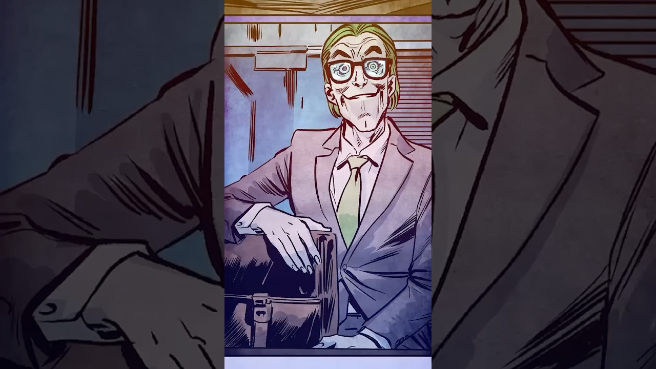 The Joker as office worker? Imagine! 