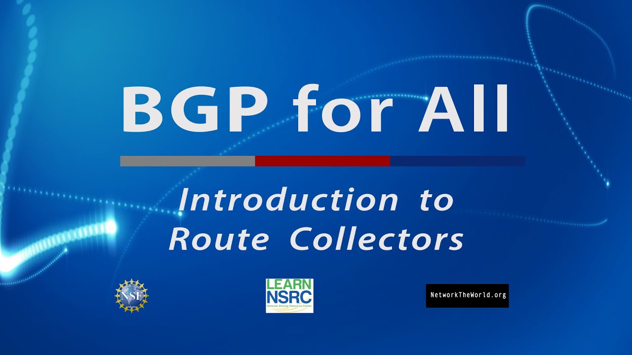 Routecollection Booklet Introduction to Route Collectors - YouTube