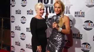 Valli Hart interviews dance fashion design icon Marcea Lane  at the Emmy's!