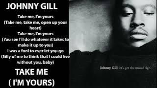 Johnny Gill - Take me (I'm yours)
