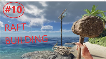 How to build a basic raft in stranded deep: (EP 10)