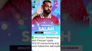 Rasman. Muhammad Salah Premyer ligada #rek #husanov #football #muhammadsaloh #angliya #shortvideo
