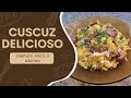COMO FAZER UM CUSCUZ SIMPLES E SABOROSO