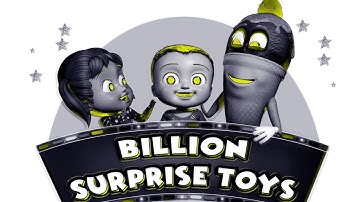 Billion Surprise Toys Intro Logo Effects ( Sponsored By GAMAVISON EFFECTS with Sound Variation)