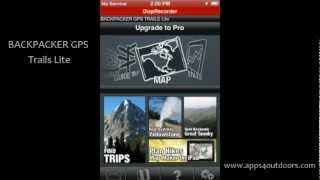 BACKPACKER GPS Trails Lite - App Review screenshot 1