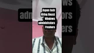AspenTech Off Campus 2026 | IT &amp; Networking Role | 0–3 Years Experience