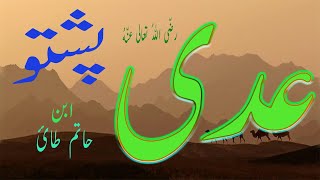 ADI  IBN  HATAM       PUSHTO   *  *  عدی ابن حاتم  رضّی اللهُ تعالی عنّهُ     #28