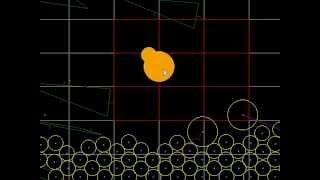 A 2D collision Test