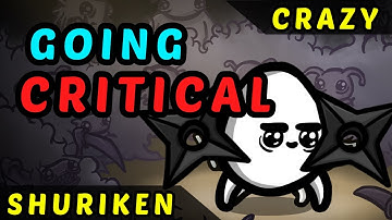 CRITICAL HEALTH (get it?) - Crazy Shuriken - Brotato Danger 5 Random / Random