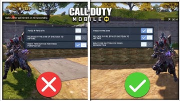 TOP 3 R-Fire Button Settings You Need To Know as a Codm BR Player | CODM TIPS AND TRICKS