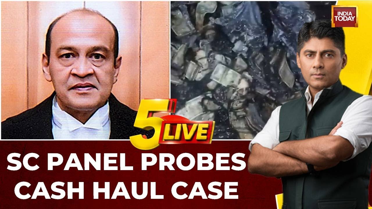 Judge Cash Haul Scandal: Supreme Court Panel Probes Burning Cash At Justice Varma's Residence