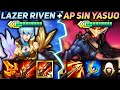 DOUBLE RFC 3 STAR RIVEN AND AP ASSASSIN 3 STAR YASUO!! | Teamfight Tactics Patch 11.15