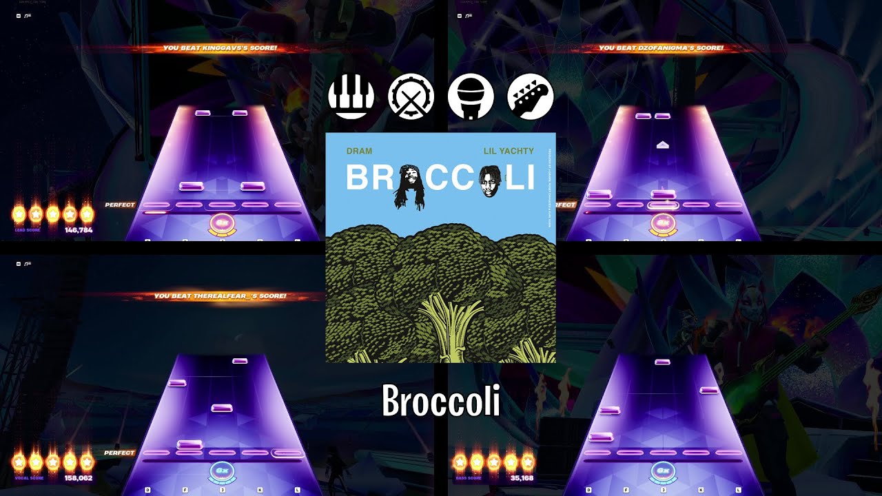 Broccoli | All Tap Mode Instruments | Expert Flawless | Fortnite ...