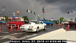 Kool April Nights 2018, Redding, CA    Part 1   Friday Night Parade/Cruise