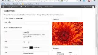 Information WordPress NextGEN Gallery Basic Setup part2 News