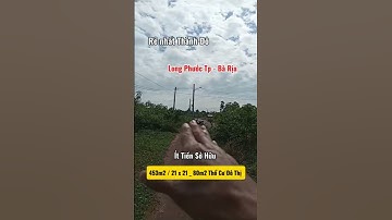 Rẻ Hơn Đất Huyện ! Lô biệt thự đẹp đg 79, sau chợ Long PhướcThành phố Bà Rịa giá quá rẻ