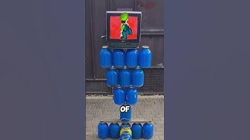 Balls Vs Bottles #shorts #memes #satisfying