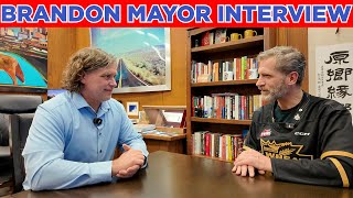 Face-to-Face with Brandon Mayor Jeff Fawcett! A No-Nonsense Interview on Brandon's Key Issues! Update