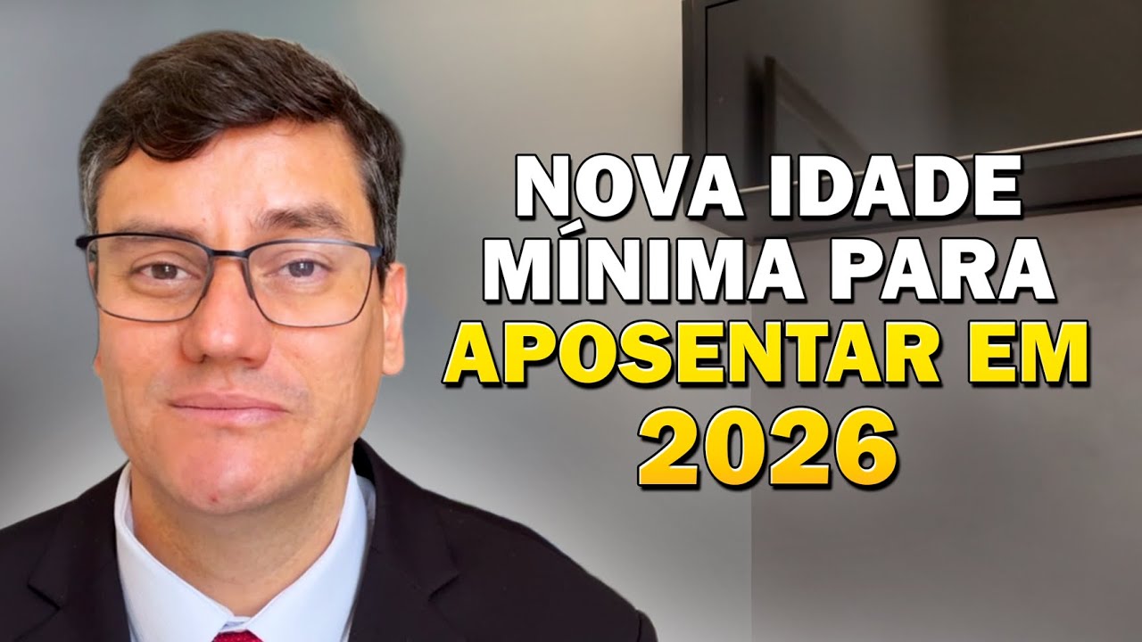 Atenção: Em 2026 teremos mudança na idade para aposentadoria