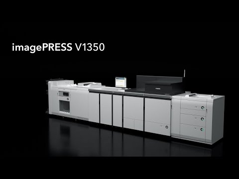 Introducing the Canon imagePRESS V1350