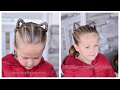 Cat Ears Hair Tutorial for Crazy Hair Day or Halloween